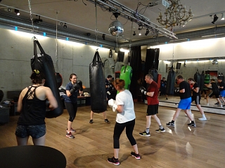 fitness basel: boxing training / fitness training